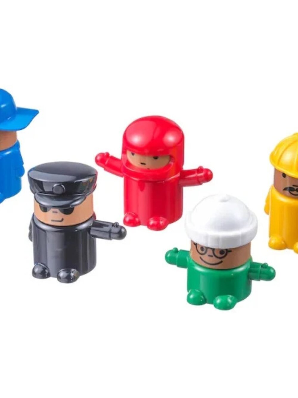 IKEA LILLABO Interchangeable Figures, 5 Professional Workers, 15 Pieces, VGUC